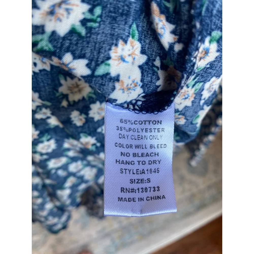 Umgee USA Floral Mini Dress Fit & Flare Cottagecore Spring Summer Boho Garden